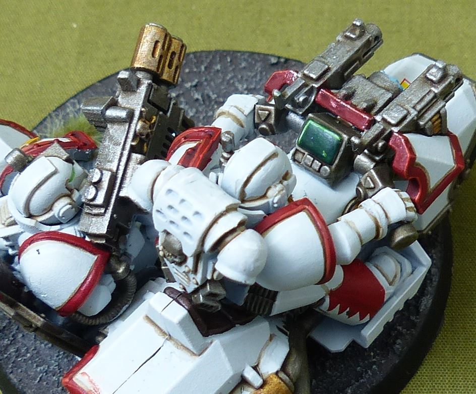 Attack Bike - Space Marines White Scars - Warhammer 40K #2GA