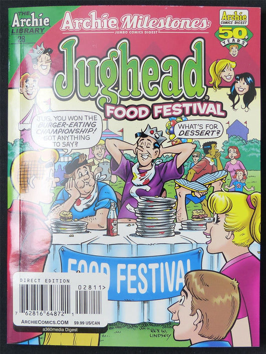 Jughead Food Festival:The Archie Library #28 - B&B Feb 2025 Archie Comic #H2