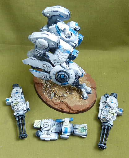 XV104 Riptide Battlesuit painted - Tau Empire - Warhammer 40K #2Y5