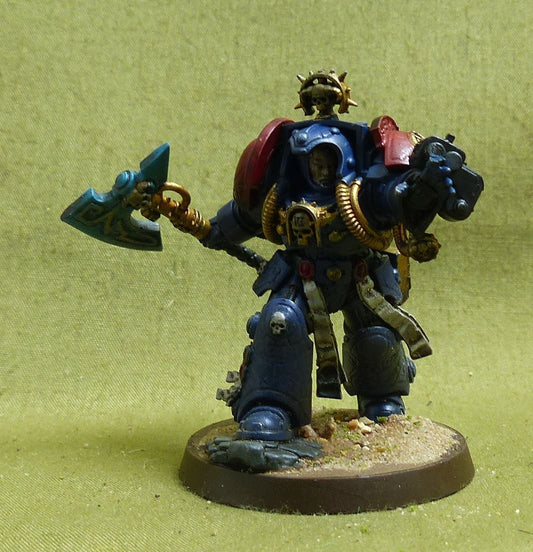Librarian in Terminator Armour painted - Space Marines - Warhammer 40K #5E