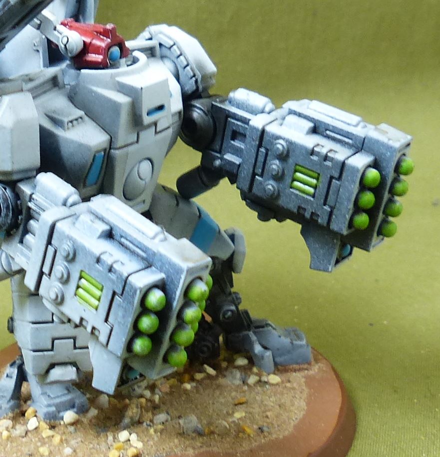 XV88 Broadside Battlesuit painted - Tau Empire - Warhammer 40K #46C