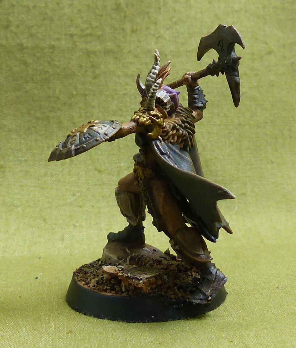 Darkoath Warqueen painted - Slaves to Darkness - Warhammer AoS #17F