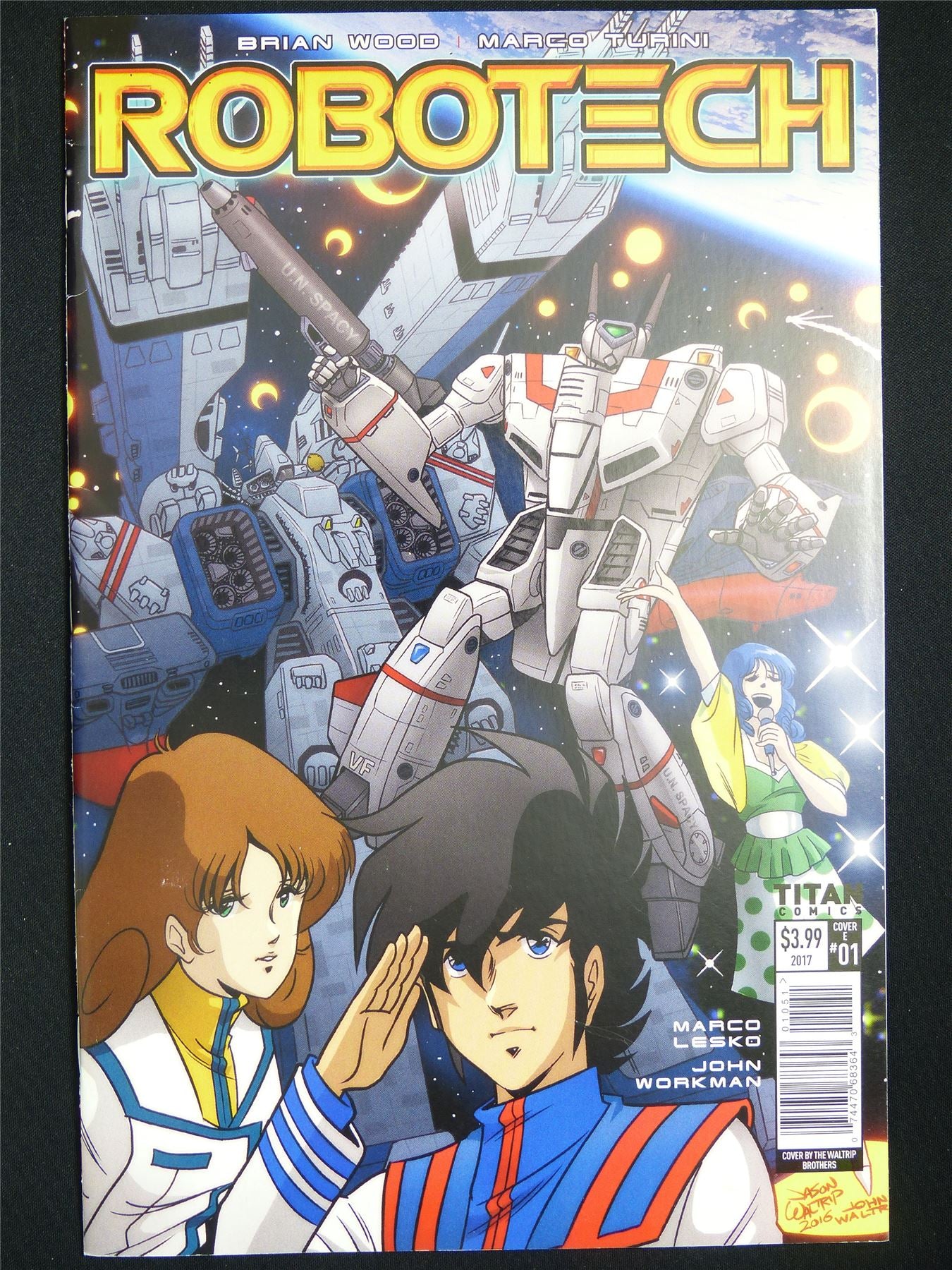 ROBOTECH #1 - Titan Comic #1PW