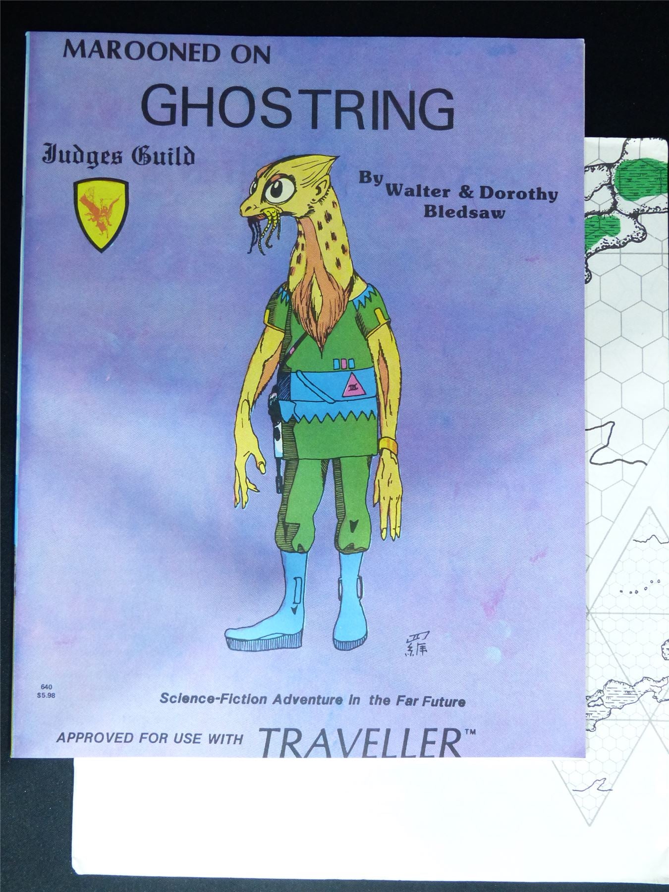 Judges Guild Traveller: Marooned on Ghostring - Roleplay Booklet #1X2