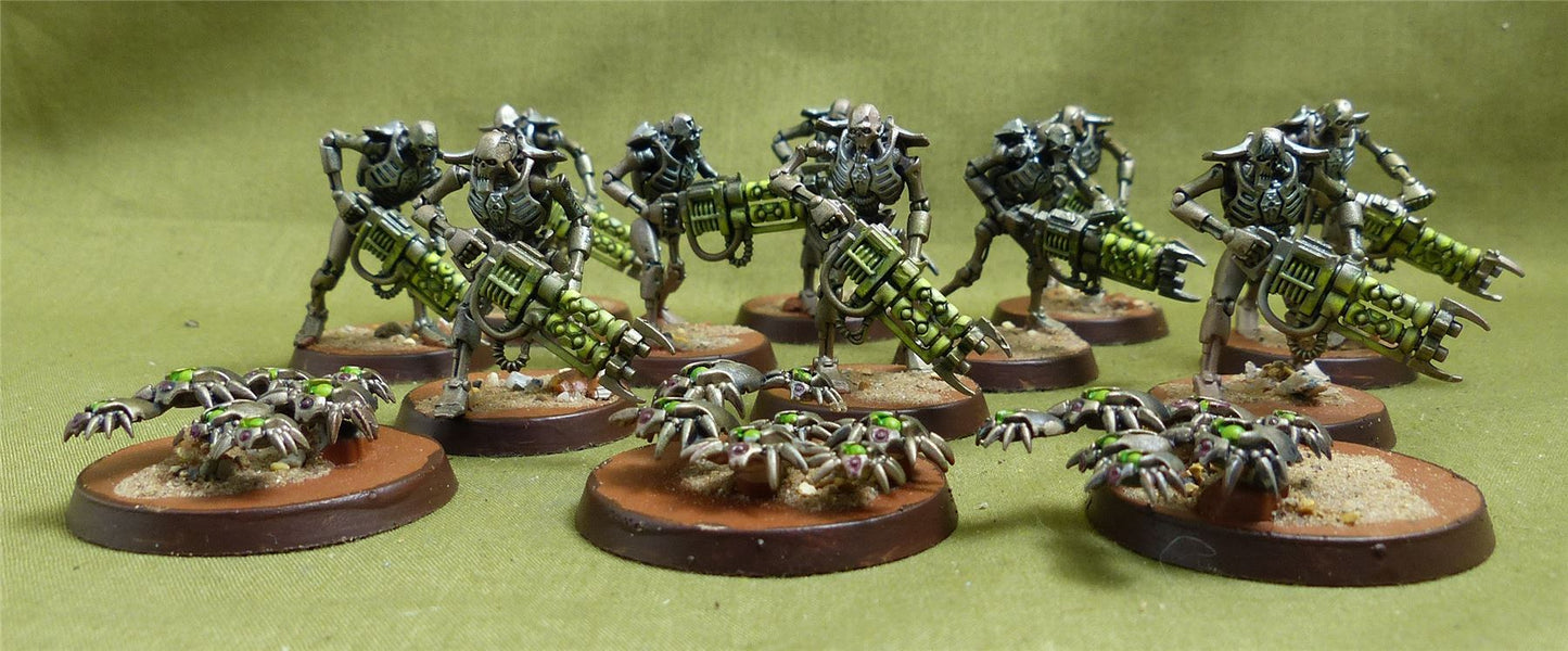 Necron Warriors painted - Necrons - Warhammer 40K #406
