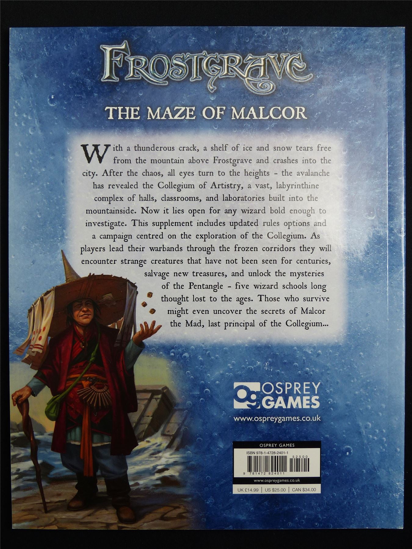 The Maze of Malcor: Frostgrave - Book Softback #ML