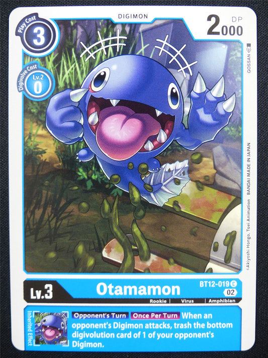 Otamamon BT12-019 - Digimon Card #P5