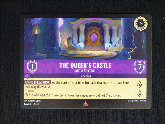 The Queen's Castle Mirror Chamber 67/204 - Lorcana Card #20Q