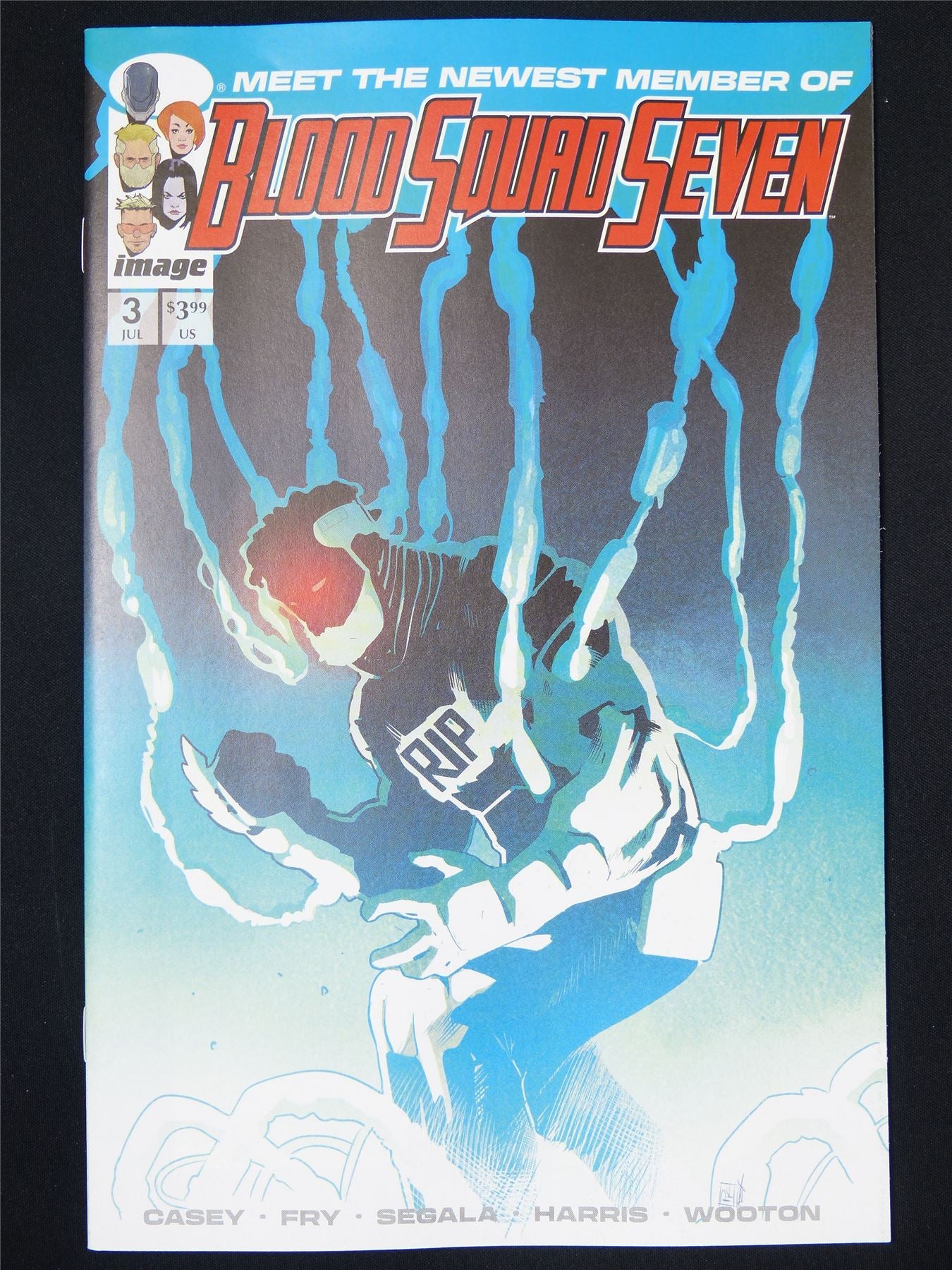 BLOOD Squad Seven #3 - B&B Jul 2024 Image Comic #3UY