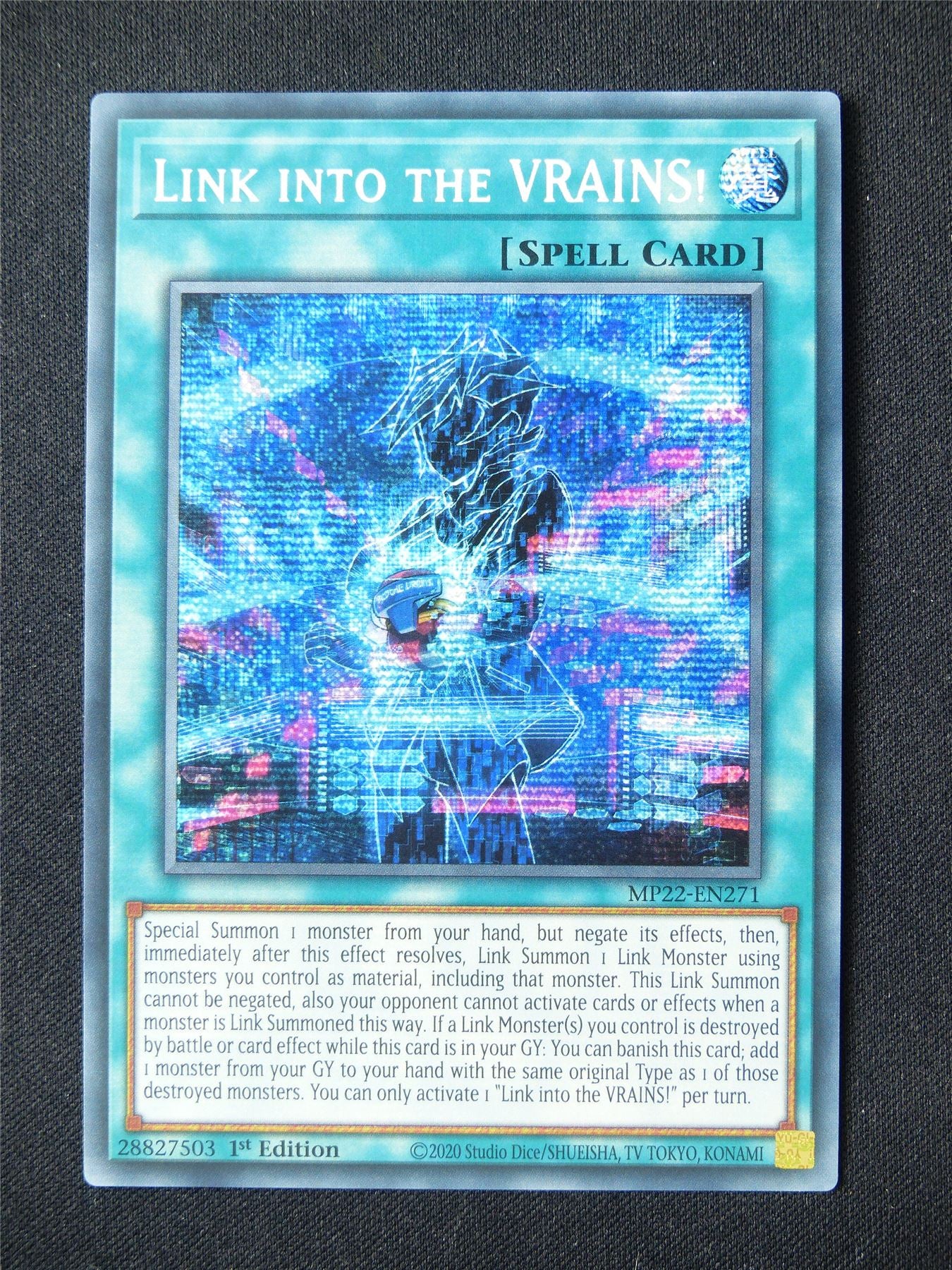 Link into the Vrains! MP22 Secret Rare - 1st ed Yugioh Card #55Q