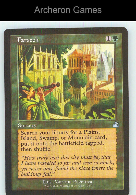 Farseek (Retro Frame) RVR 347 UC MTG Card NM/EX+