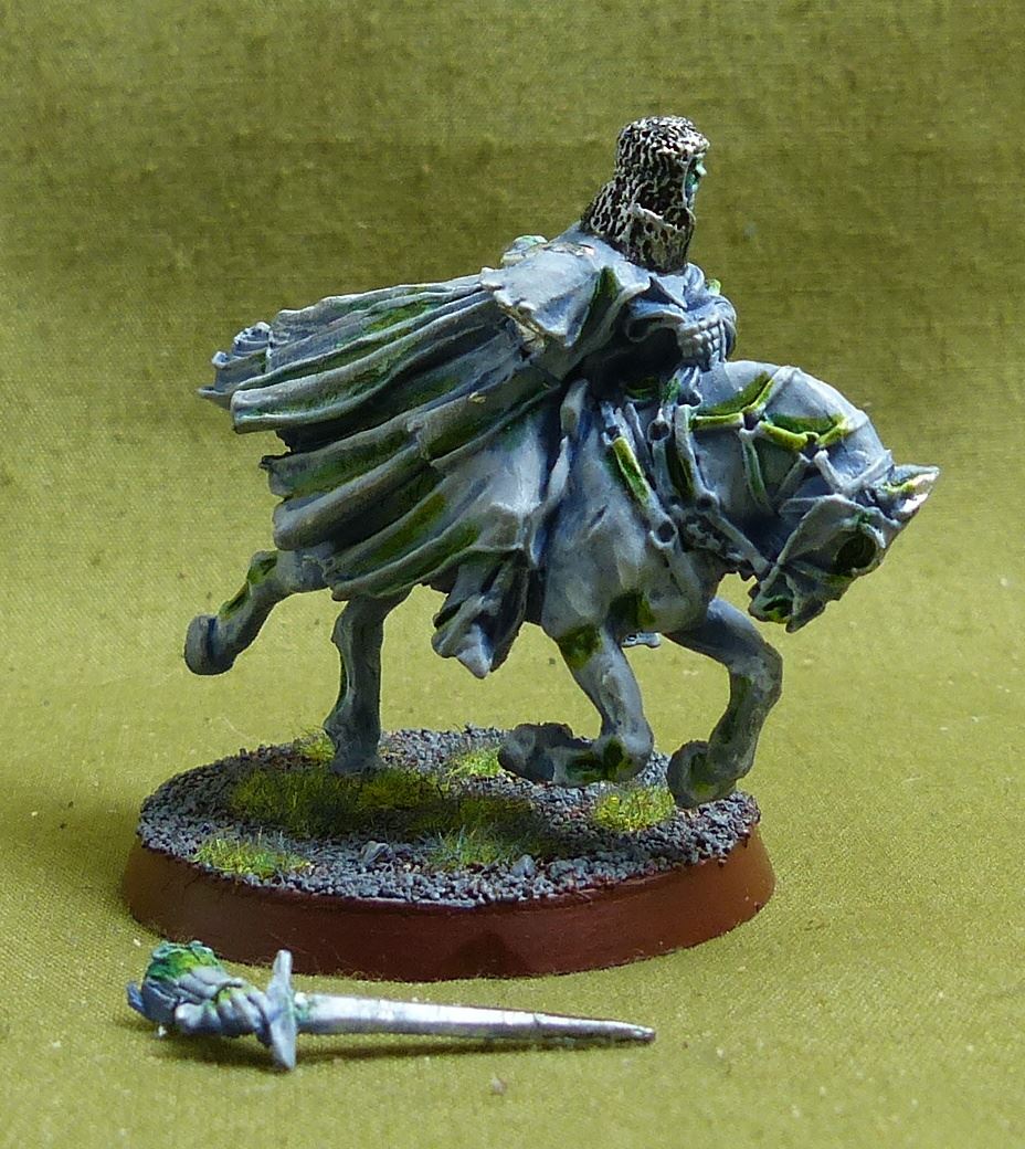 Classic Metal Rider of the Dead painted OOP - Warhammer Middle-Earth #2EG