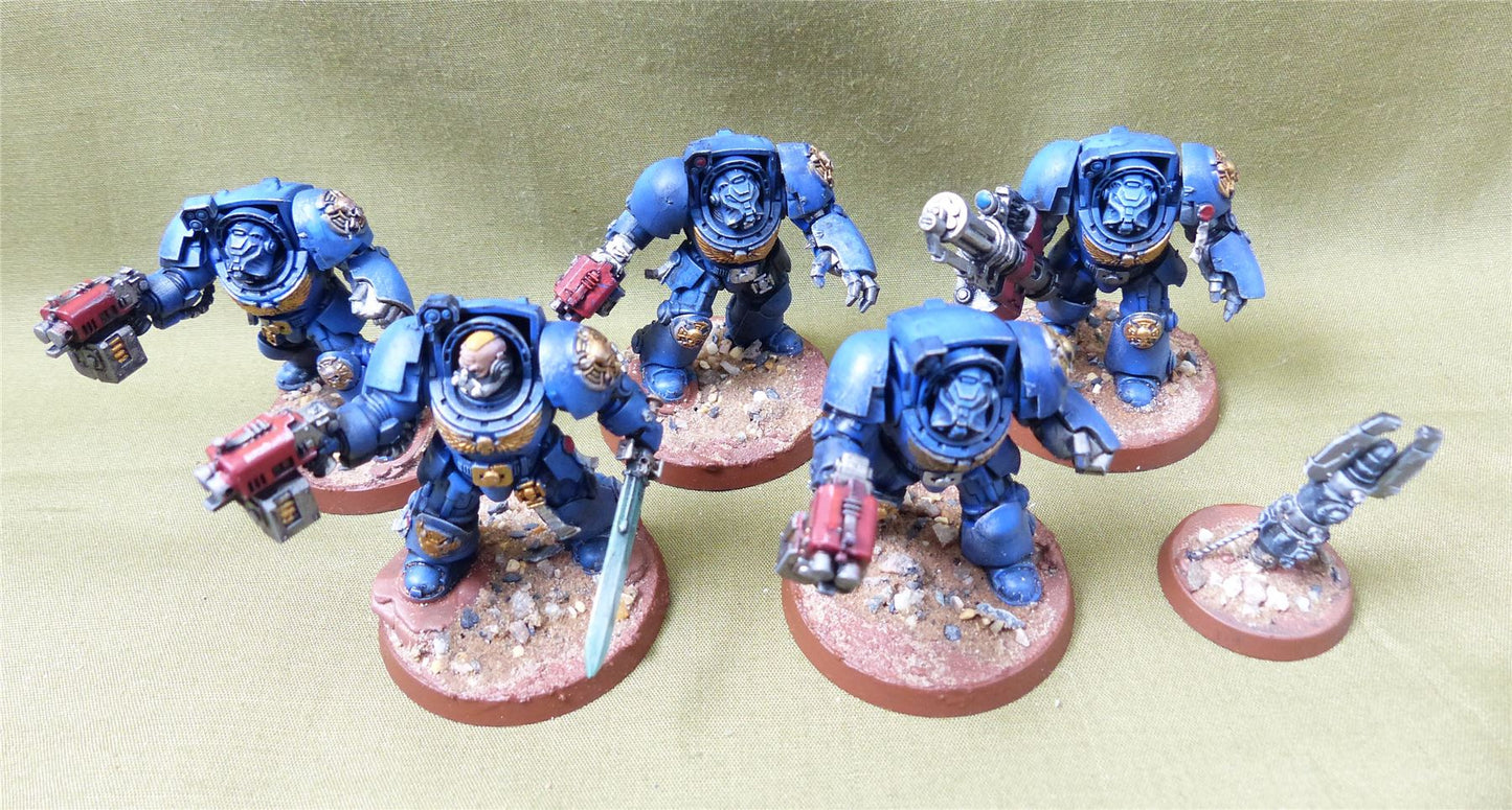 Space Marines - Terminator Squad painted - Warhammer 40K #19Z