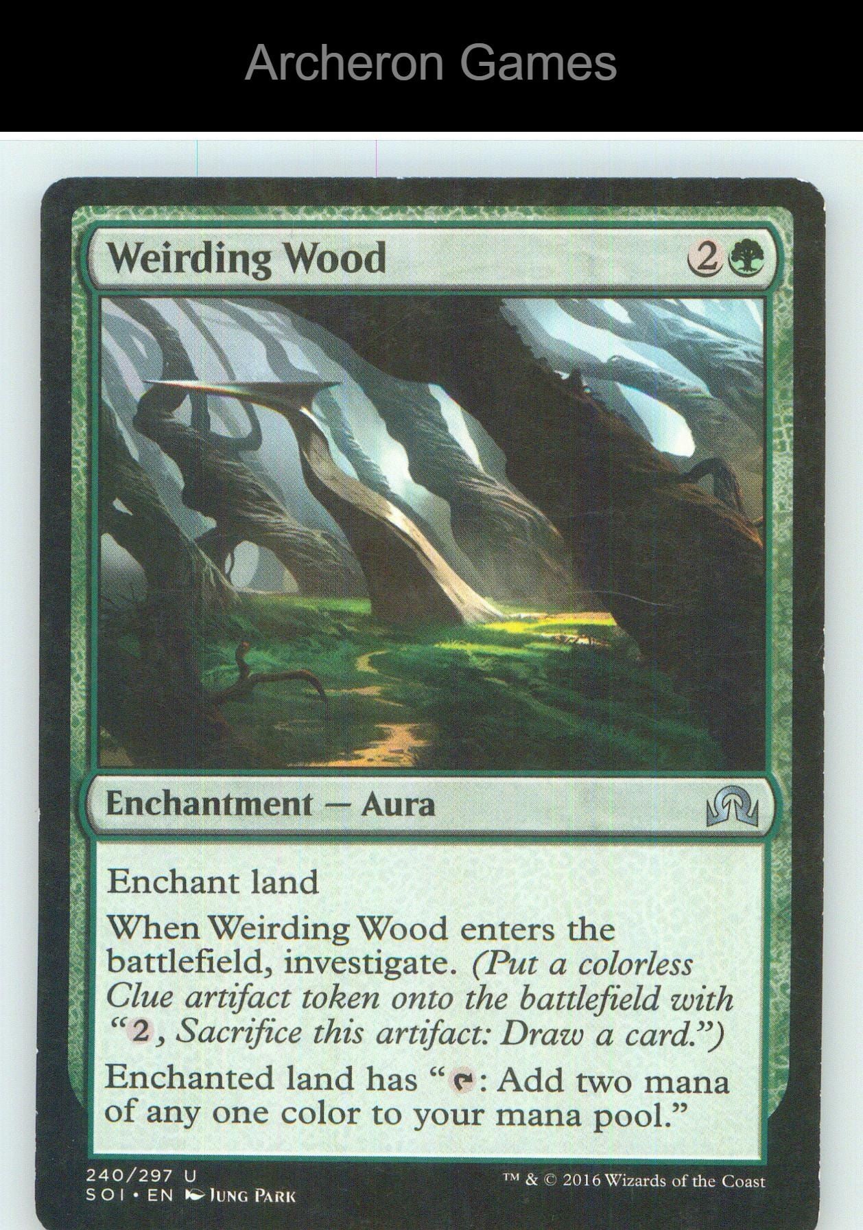Weirding Wood SOI 240 UC MTG Card NM/EX+