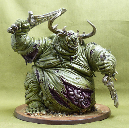 Great Unclean One painted - Chaos Daemons - Warhammer 40K #JX