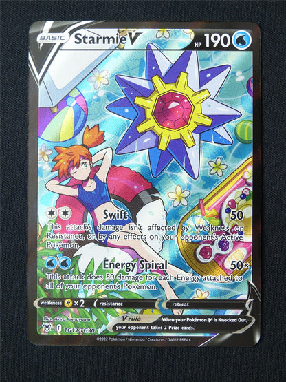 Starmie V TG13/TG30 Textured Holo - Pokemon Card #8R0