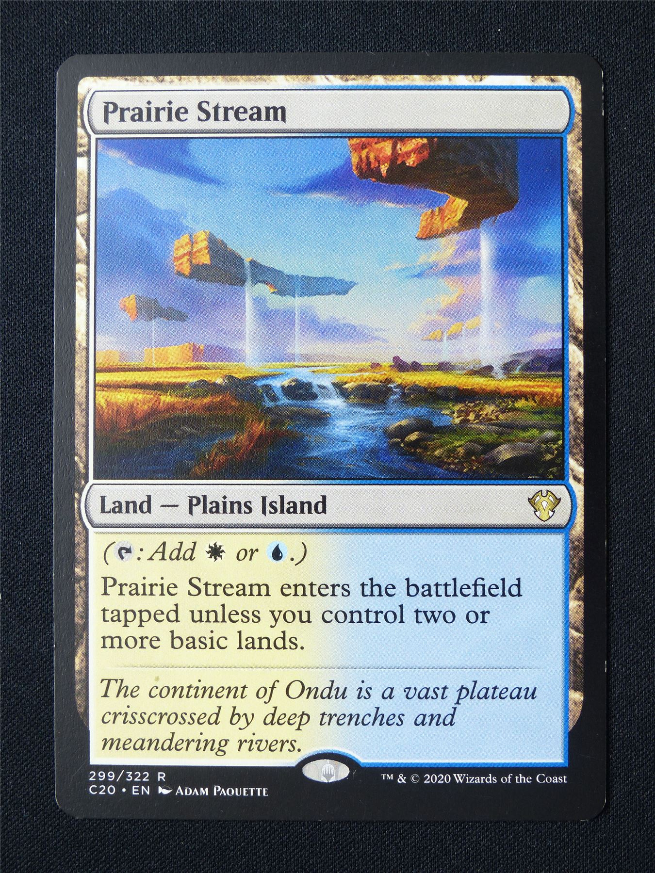 Prairie Stream - C20 - Mtg Card #3EF