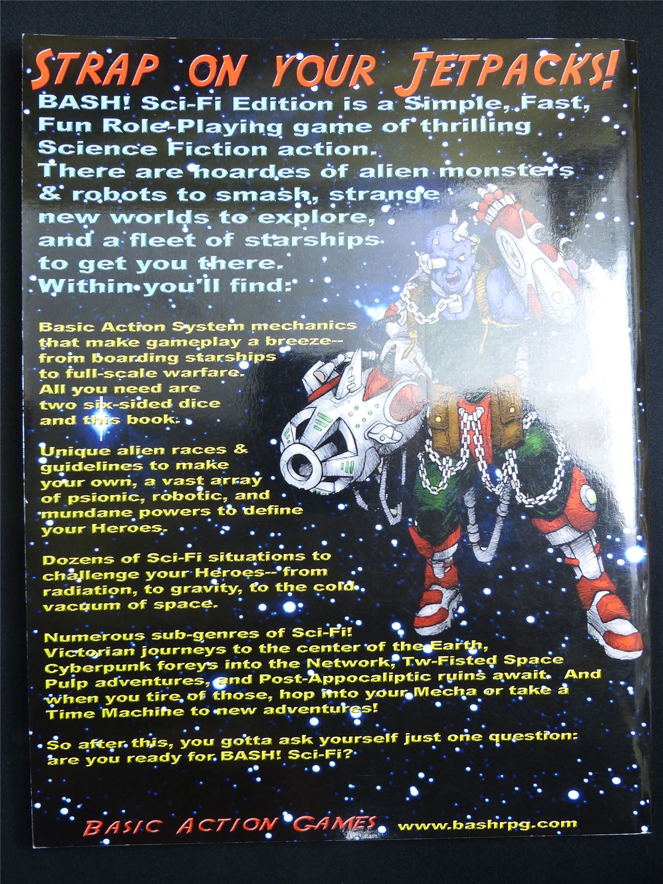 BASH! Sci-Fi Edition - Basic Action Roleplay Softback #2VL