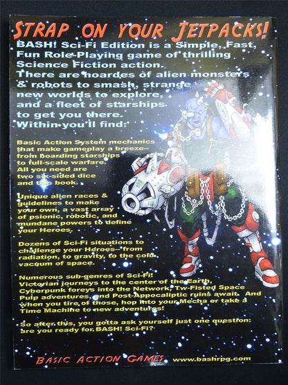 BASH! Sci-Fi Edition - Basic Action Roleplay Softback #2VL