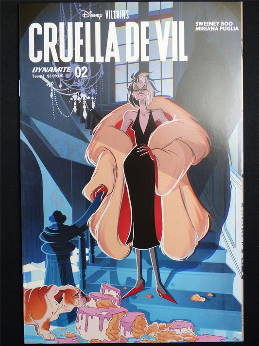 DISNEY Villains: Cruella De Vil #2 Cvr B - Dynamite Comic #4QP