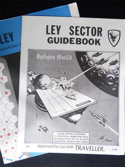 Judges Guild Traveller: Ley Sector - Roleplay Booklet #1X1