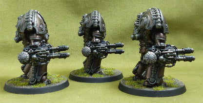 Saturnine Terminator Squad set of 3 painted - Astartes - Warhammer Horus Heresy #P0