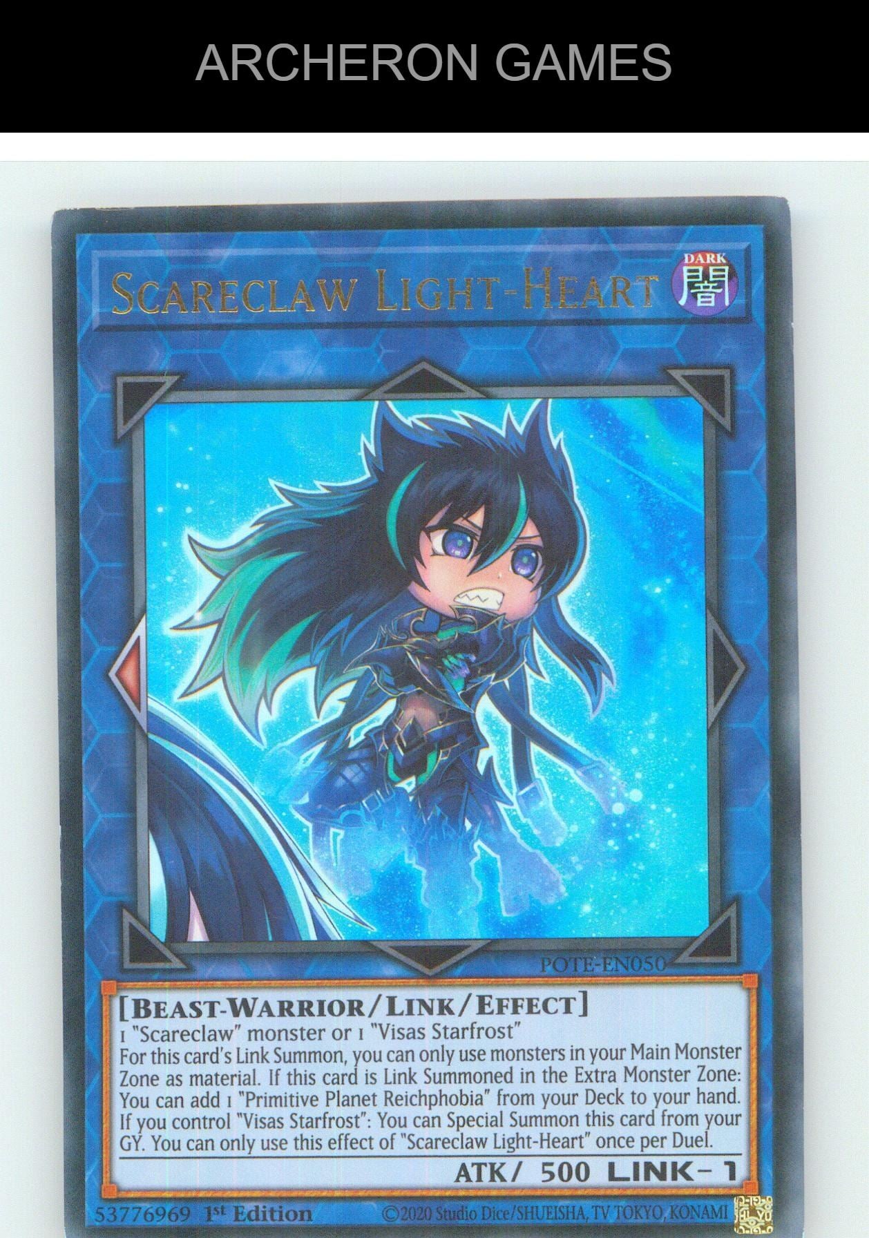 Scareclaw Light-Heart UR YUGIOH Card Unlimited