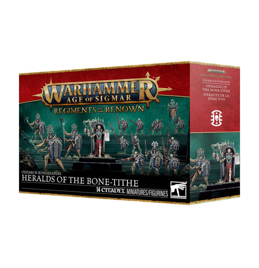Heralds of the Bone Tithe - Ossiarch Bone Reapers - Warhammer: Age of Sigmar - Available from  07/03/2026
