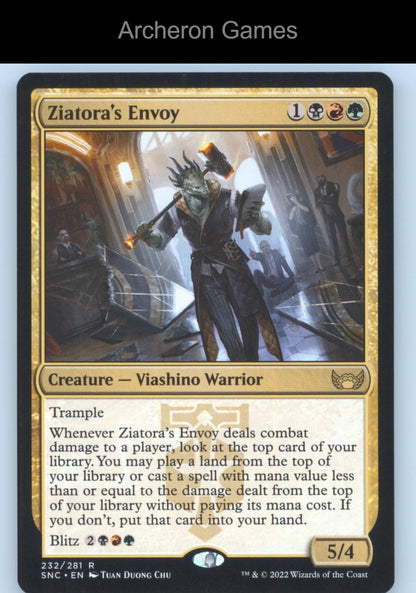 Ziatora's Envoy 232 R MTG Card Streets of New Capenna