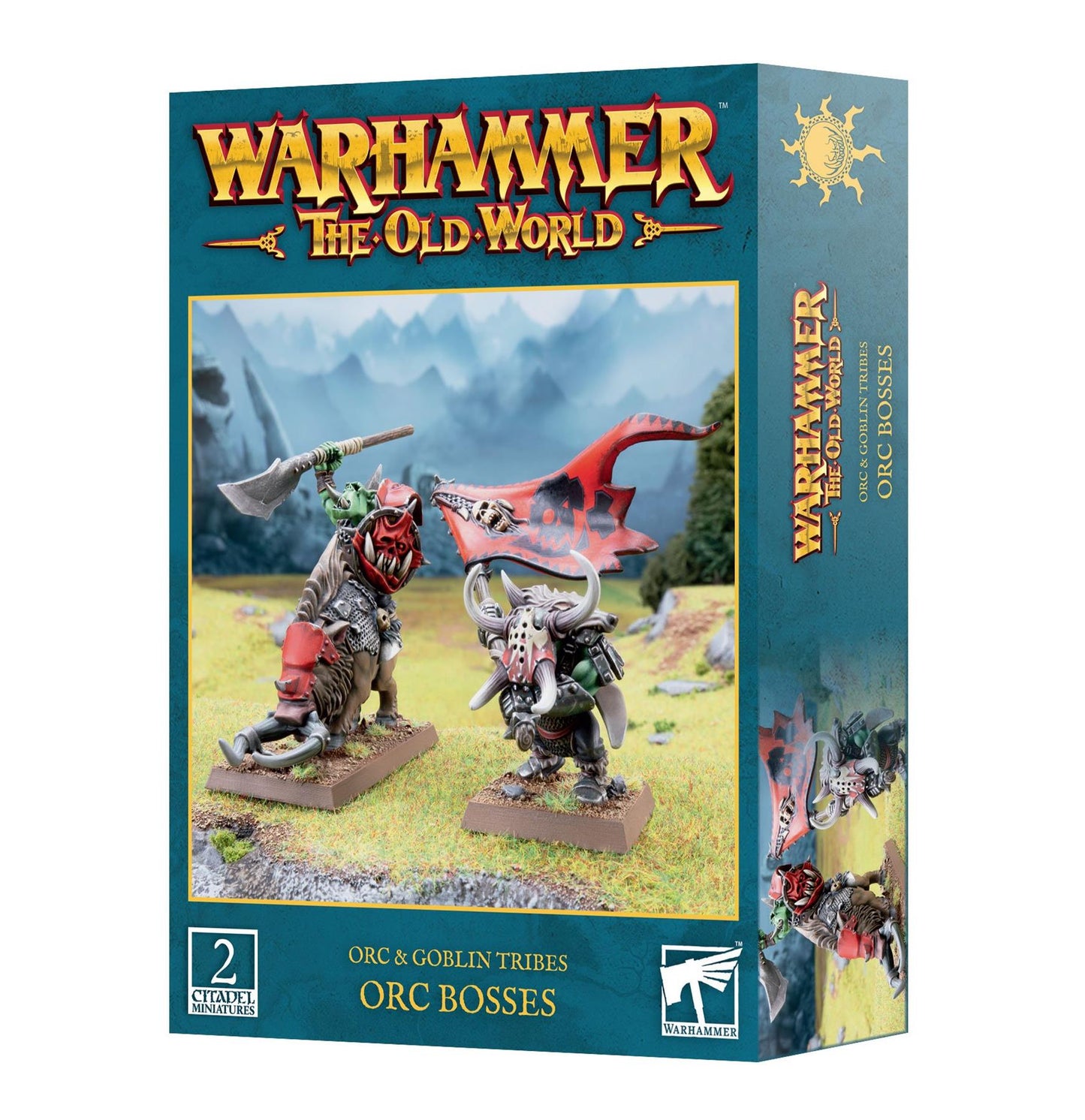 Orc Bosses - Orc and Goblin Tribes - Warhammer Old World - Available 06/04/24