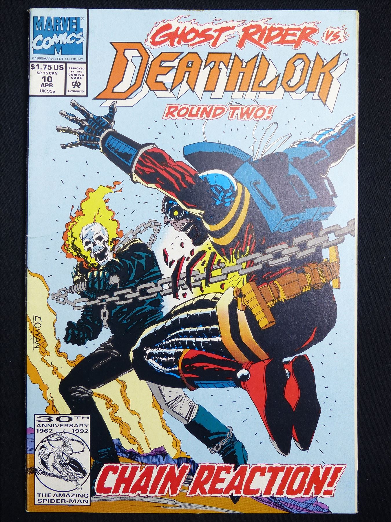 DEATHLOK vs Ghost Rider #10 - Marvel Comic #36E