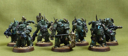 Plague Marines Painted - Death Guard - Warhammer 40K #3V6
