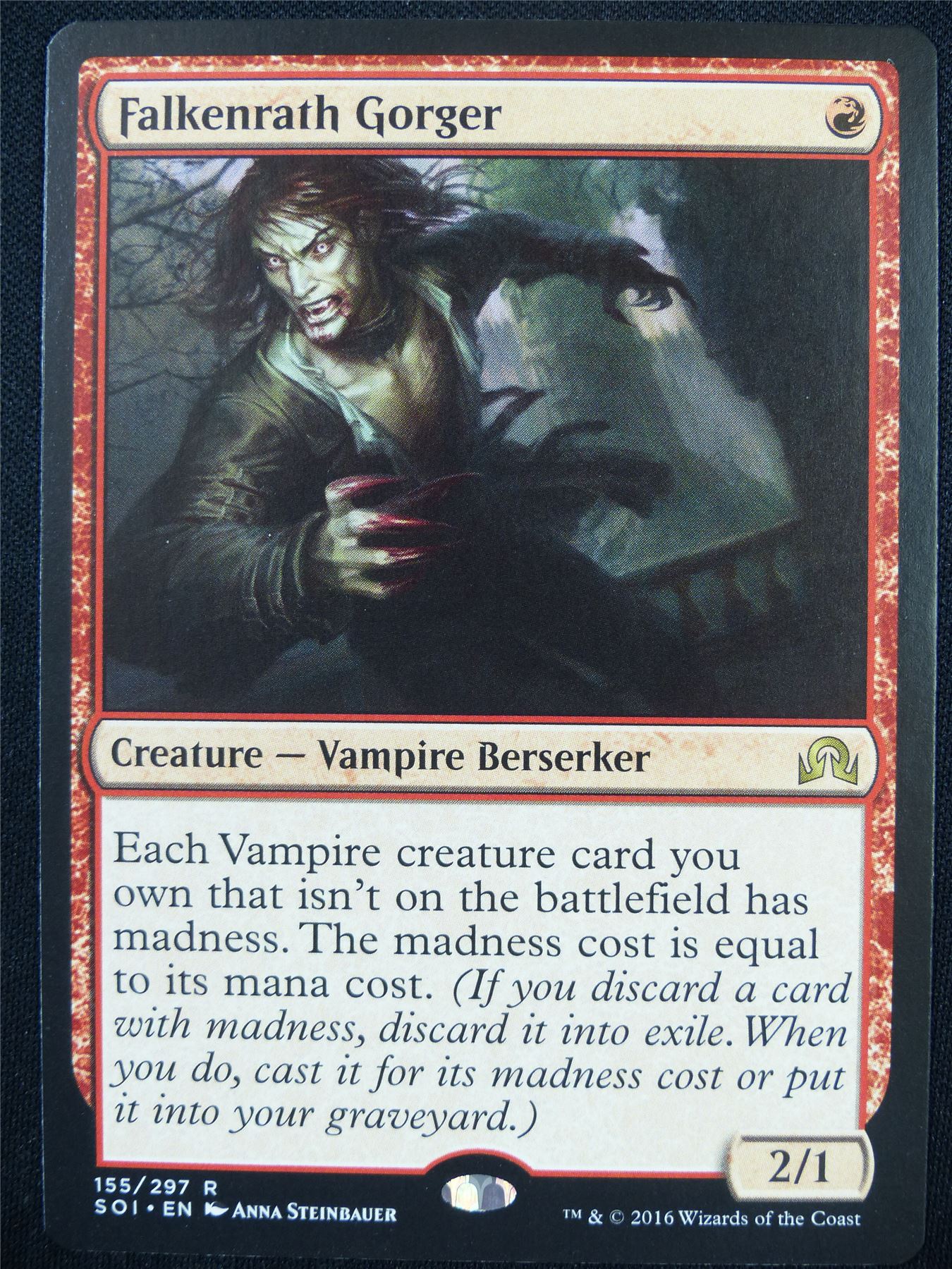 Falkenrath Gorger - SOI - Mtg Card #2Z4