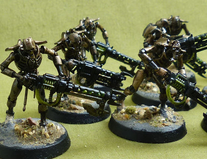 Warriors set of 11 Painted - Necrons - Warhammer 40K #1R2