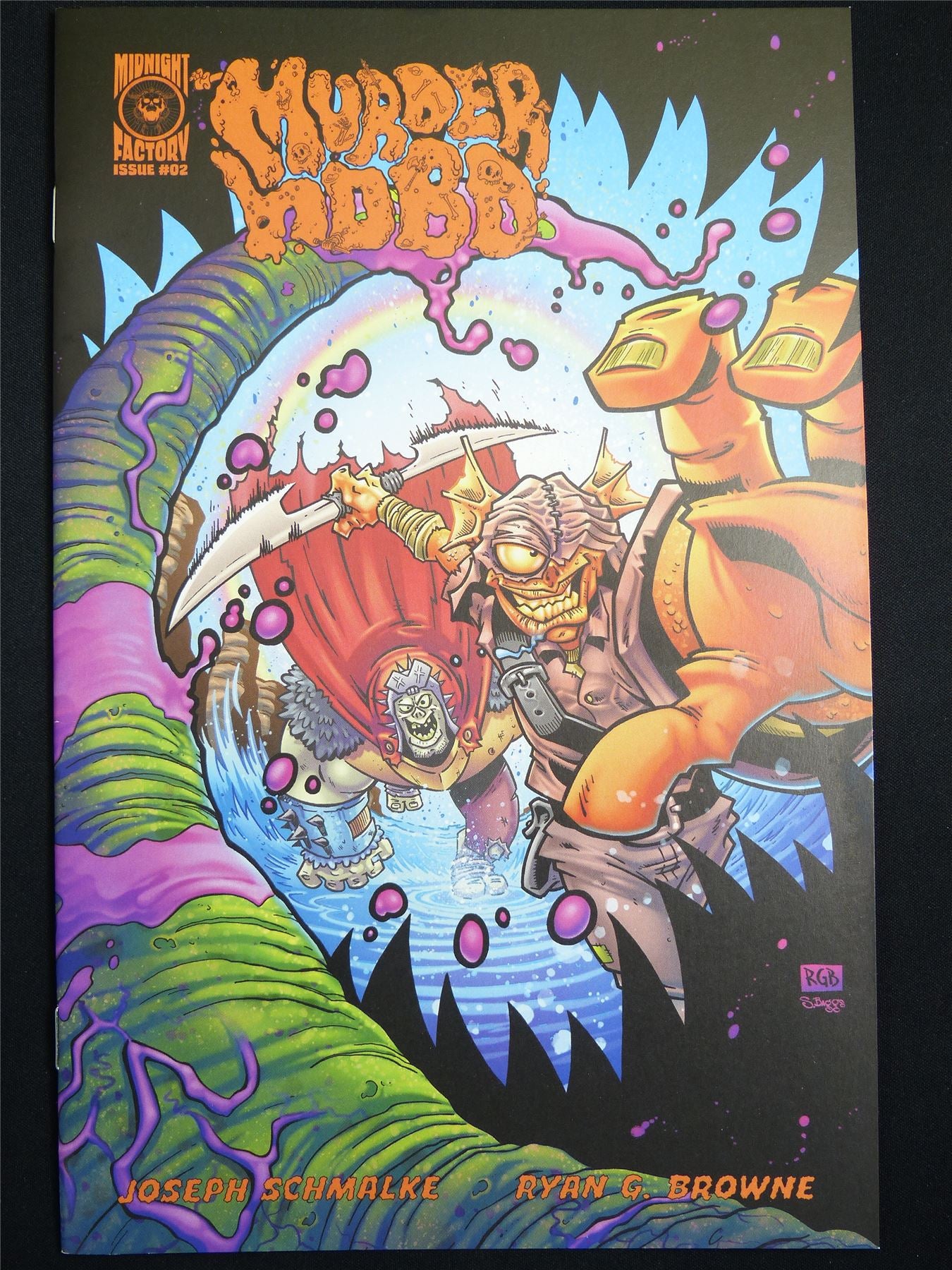 MURDER Hobo #2 Cvr A - Aug 2026 Midnight Factory Comic #3HB