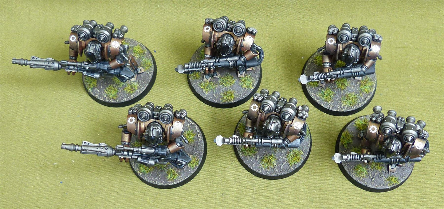 Thallax Cohort painted - Mechanicum - Warhammer Horus Heresy #ES