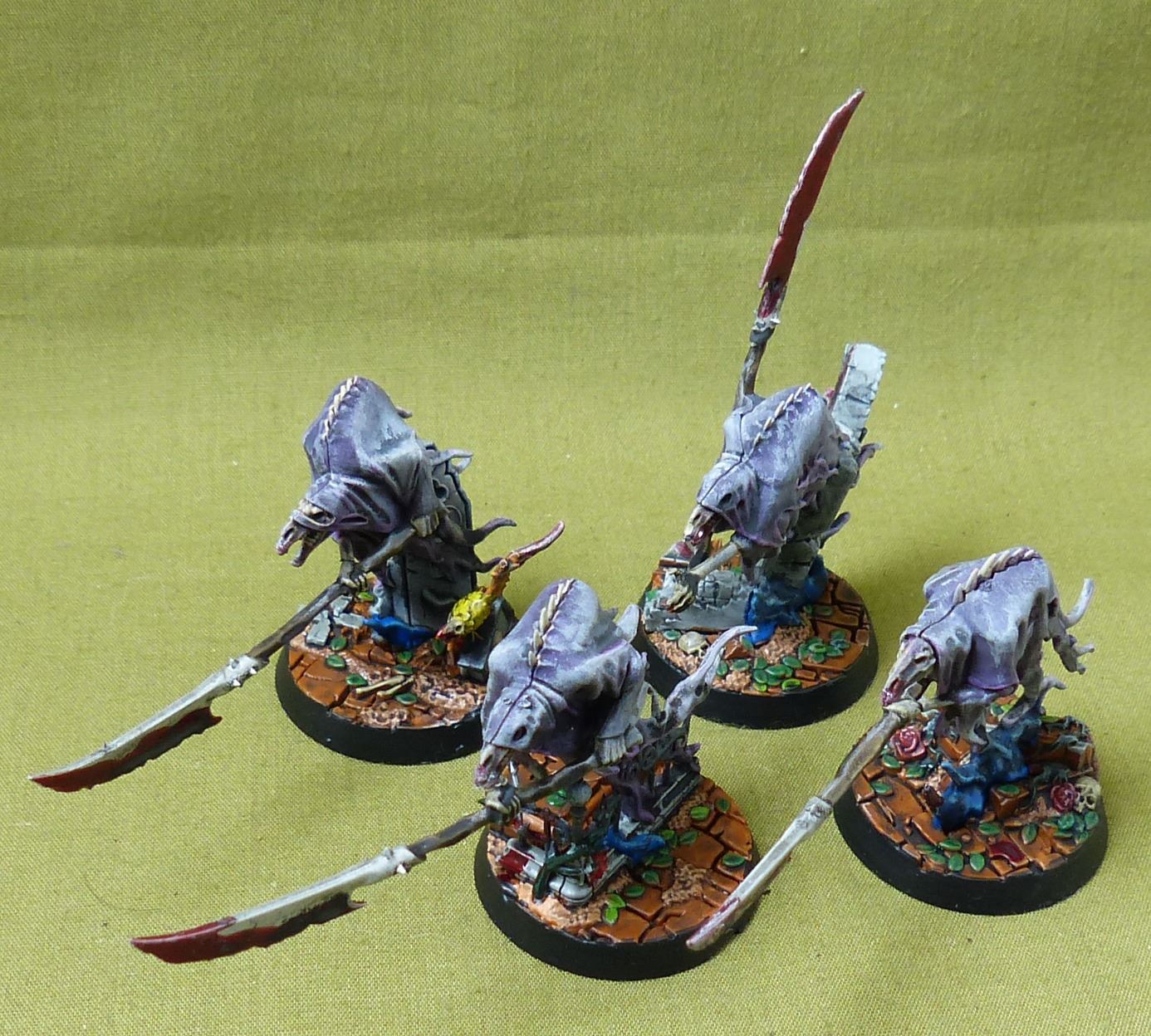 Drepur's Wraithcreepers painted - Skaven - Warhammer Underworlds #64B