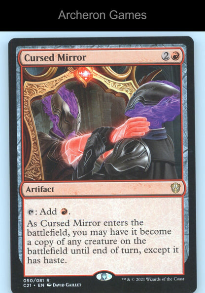 Cursed Mirror 050/081 R MTG Card The List Reprints