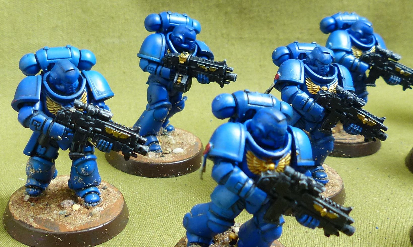 Intercessor Squad painted - Space Marines - Warhammer 40K #6UF