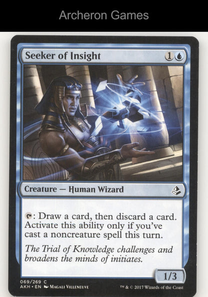 Seeker of Insight 69 C MTG Card Amonkhet