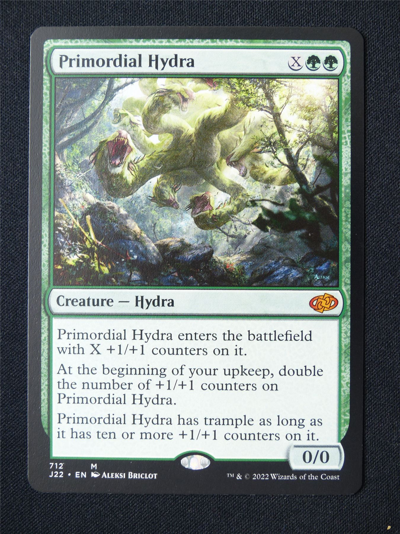 Primordial Hydra - J22 - Mtg Card #2N7