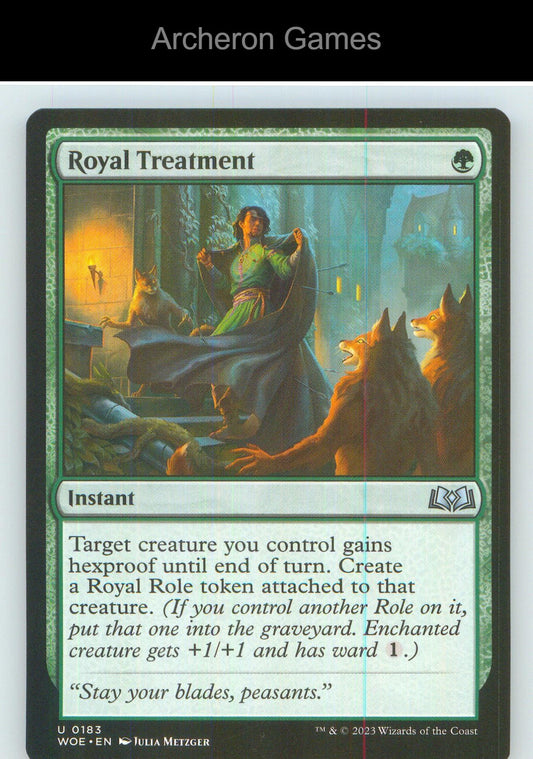 Royal Treatment WOE 183 UC MTG Card NM/EX+