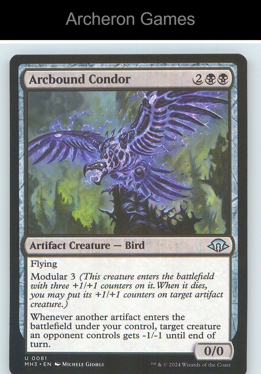 Arcbound Condor MH3 81 UC MTG Card NM/EX+
