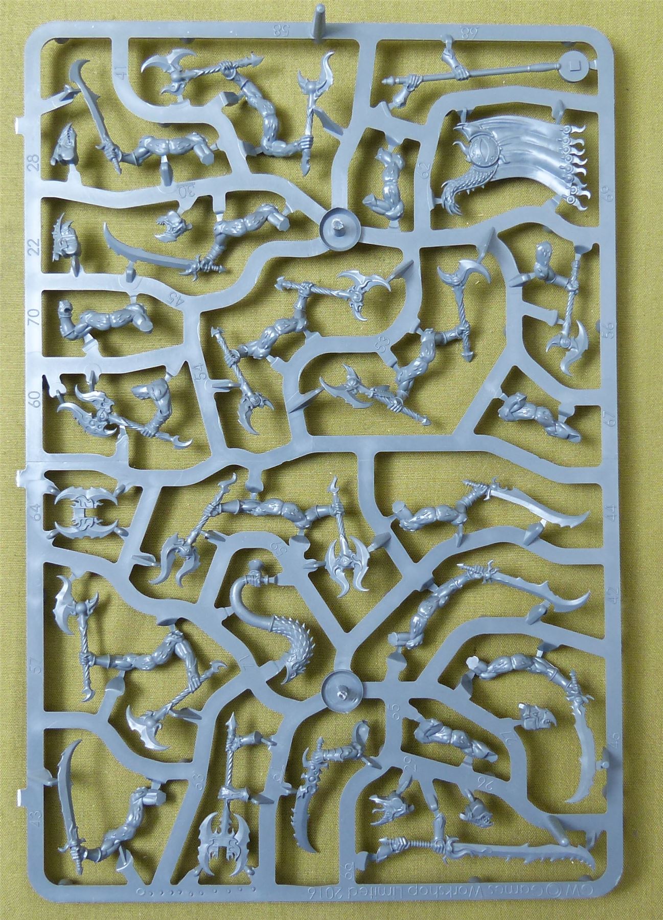 Tzaangors Sprue - Daemons of Tzeentch - Warhammer 40K AoS #10J