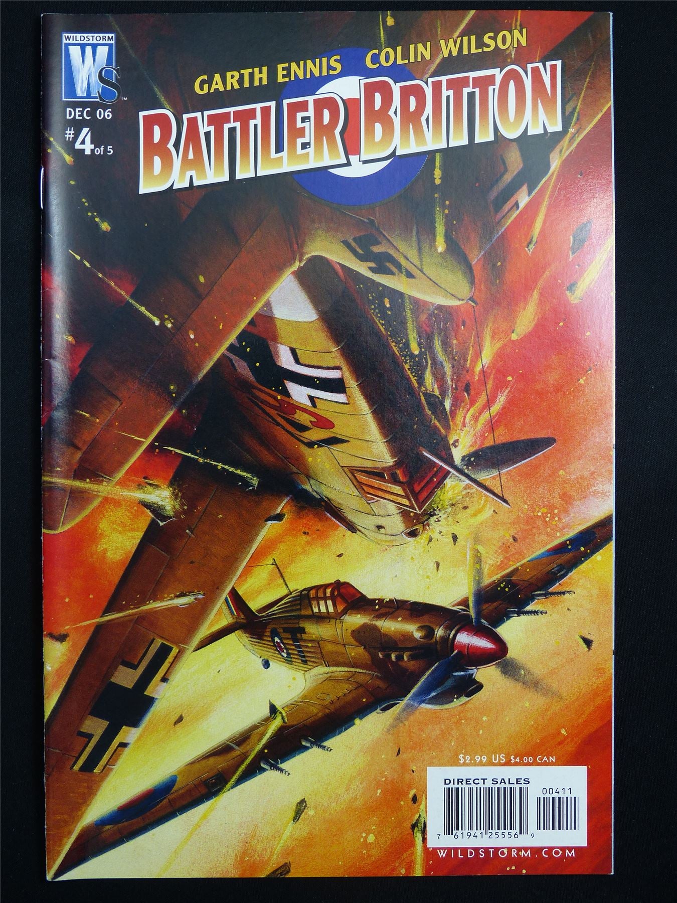 BATTLER Britton #4 - Wildstorm Comic #39X