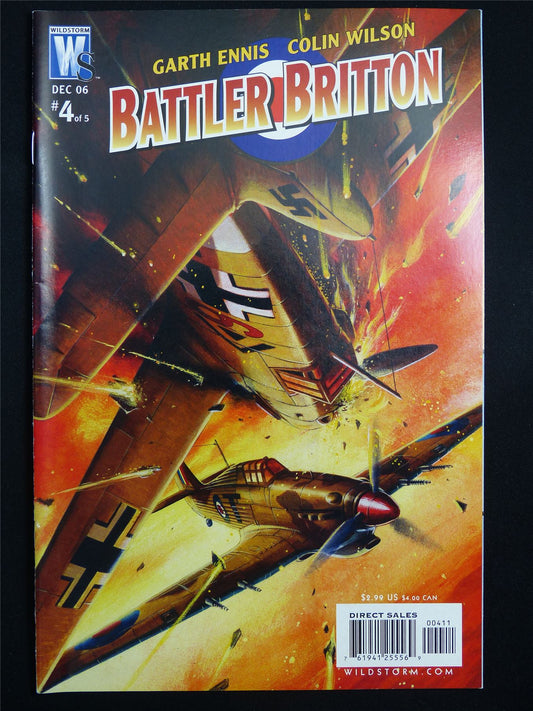 BATTLER Britton #4 - Wildstorm Comic #39X
