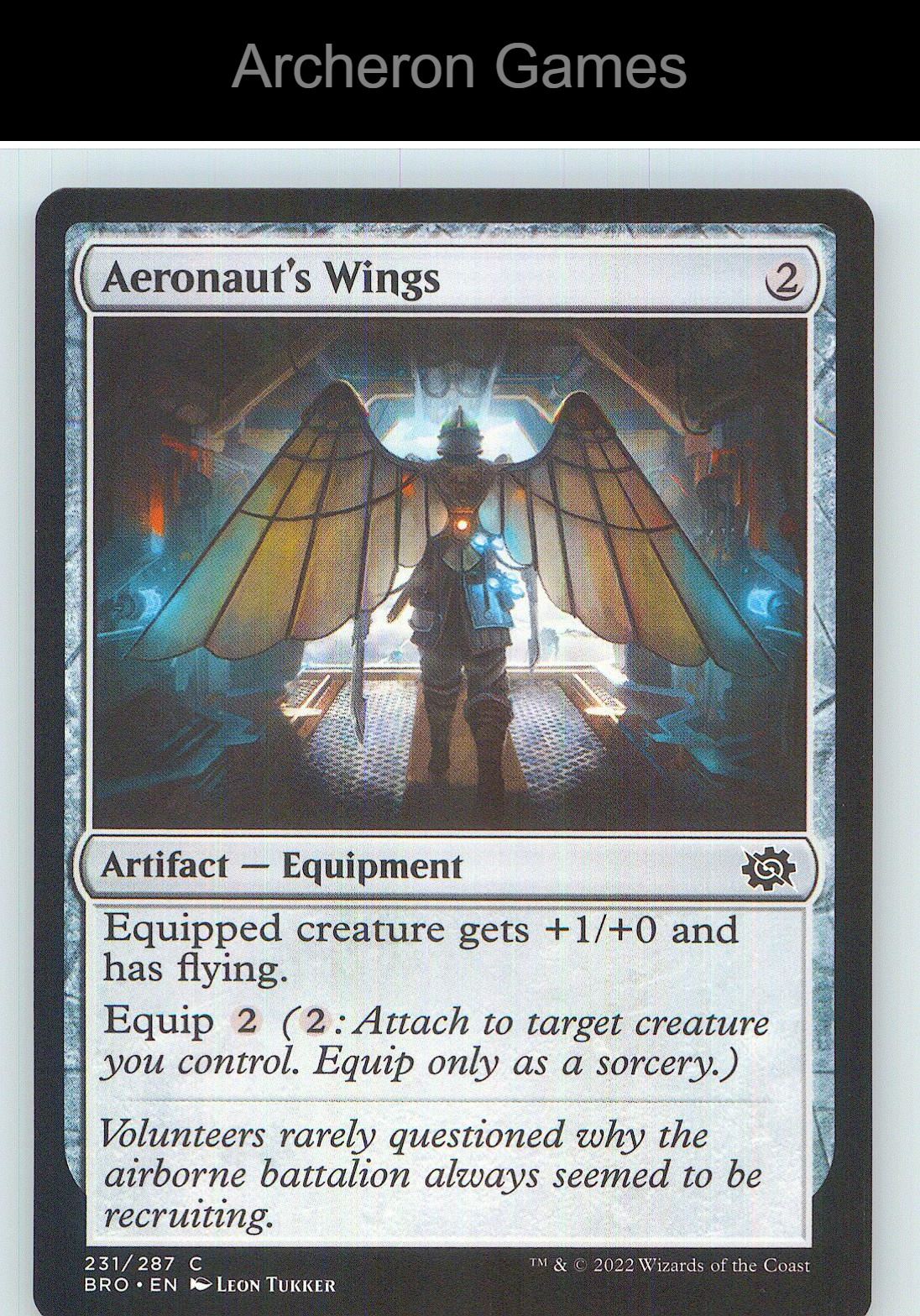 Aeronaut's Wings BRO 231 C MTG Card NM/EX+