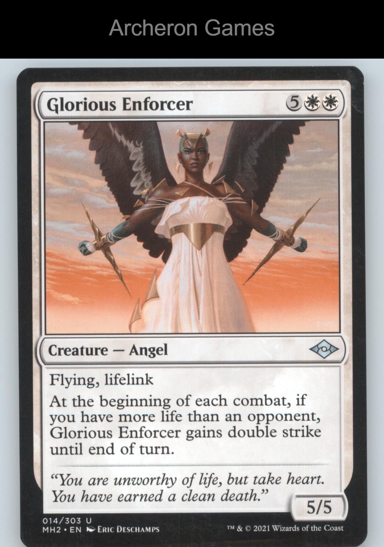 Glorious Enforcer 14 UC MTG Card Modern Horizons 2