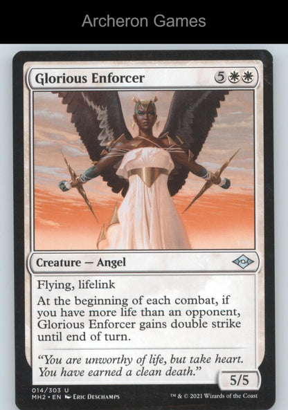 Glorious Enforcer 14 UC MTG Card Modern Horizons 2