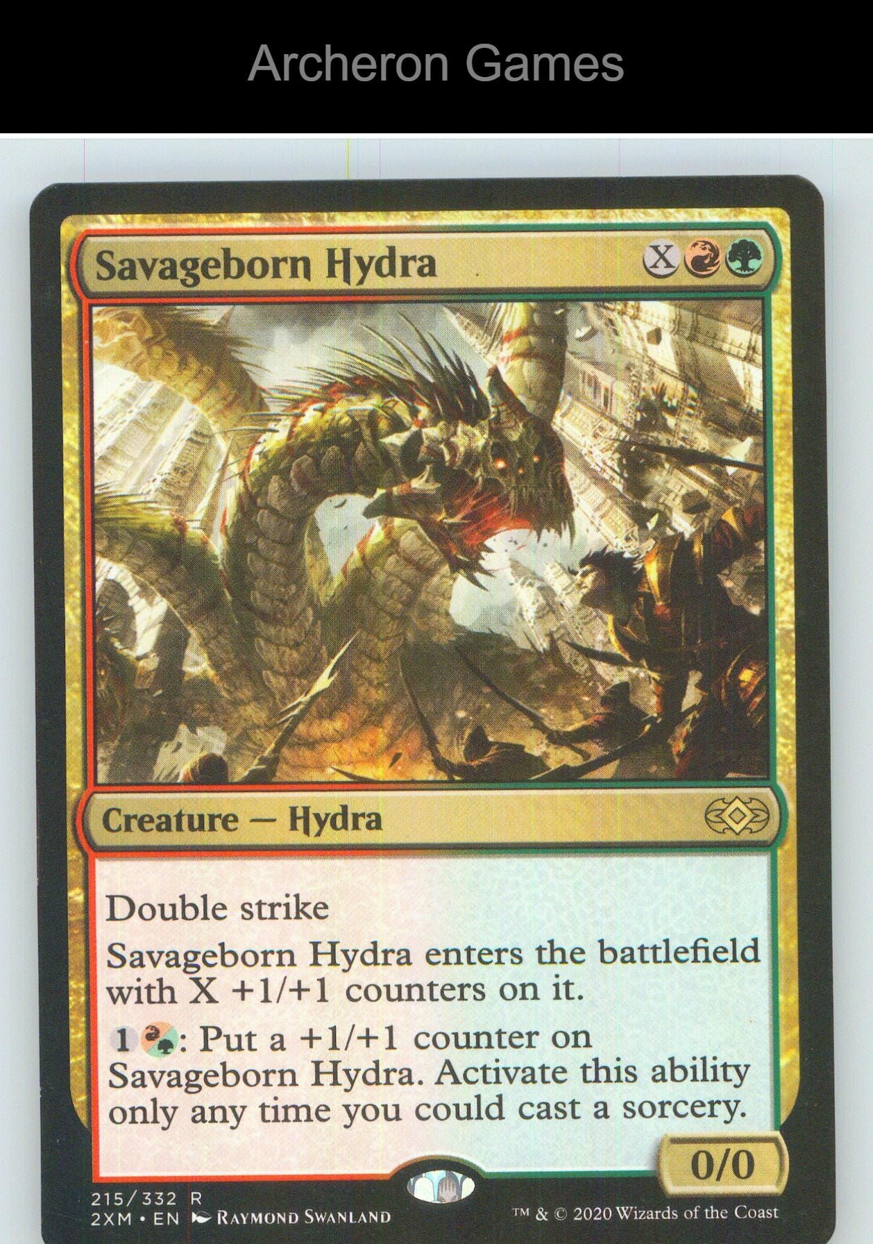 Savageborn Hydra 2XM 215 R MTG Card NM/EX+